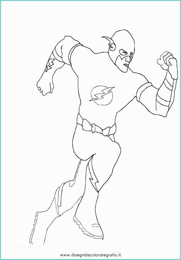 Immagini Flash Da Colorare Disegno Flash 47 Personaggio Cartone Animato Da Colorare