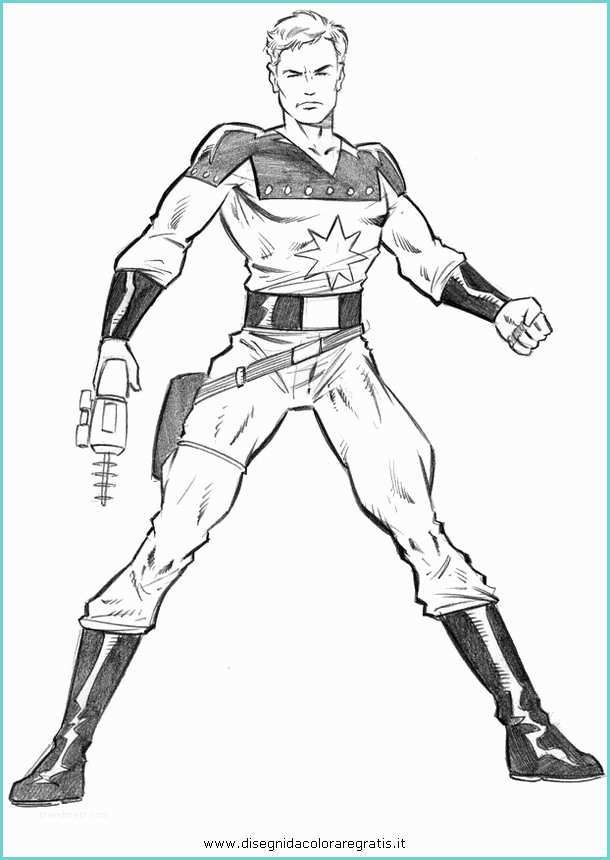 Immagini Flash Da Colorare Disegno Flash Gordon 10 Personaggio Cartone Animato Da
