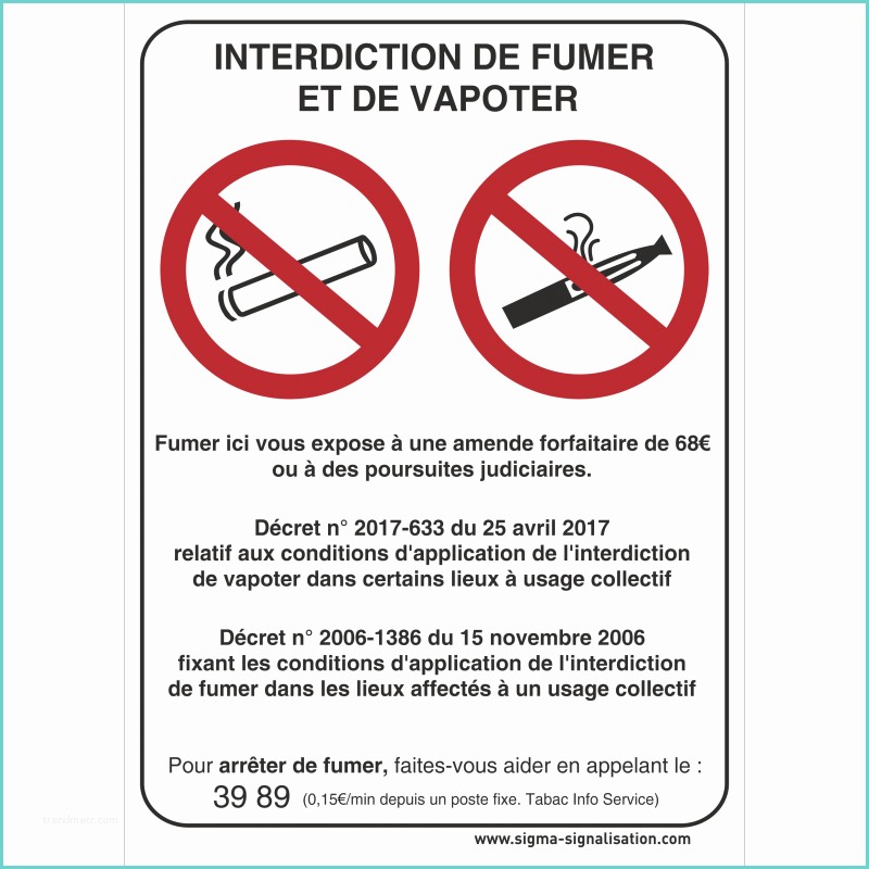 Interdiction De Fumer Image Adhésif Interdiction De Vapoter Et De Fumer