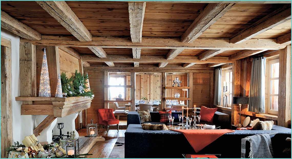 Interieur De Maison Ancienne Déco Intérieure Un Chalet Chic Et Cosy Dans Les Alpes