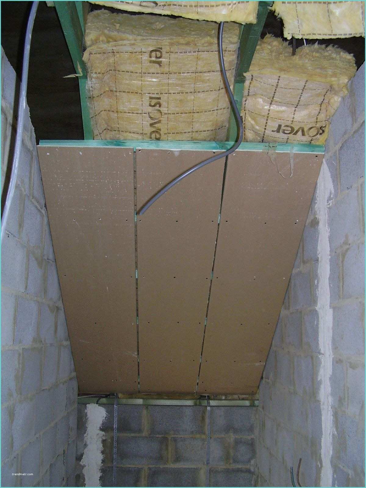 Isolation Mur Interieur Mince isolation Gyproc Escalier