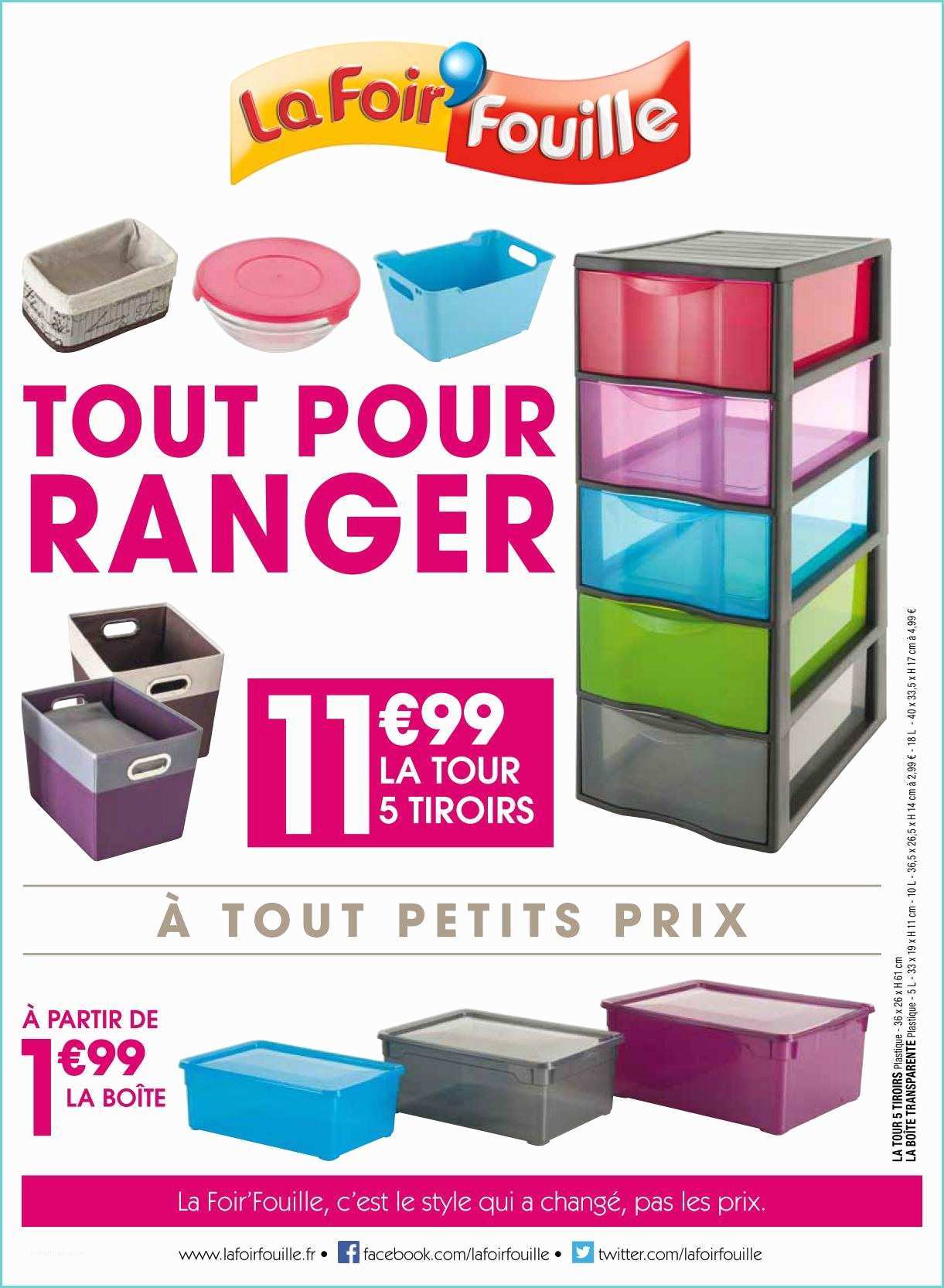 La Foirfouille Boite De Rangement Catalogue La Foir Fouille 28 Juillet 03 Aout 2014