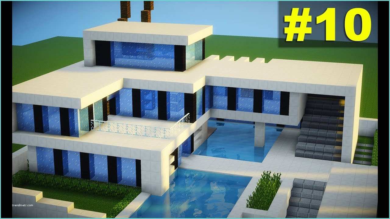 La Mejor Casa En Minecraft Minecraft top 10 Casas Modernas 2016 Download