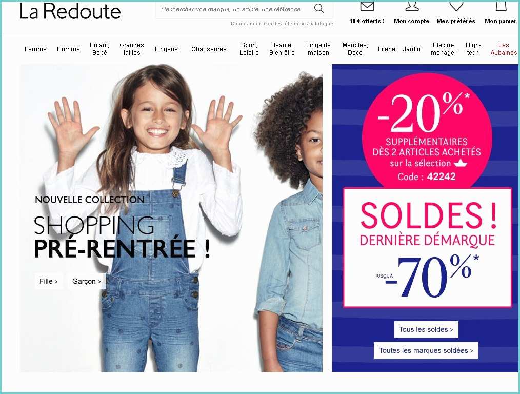 La Redoute soldes La Redoute Bons Plans Et astuces