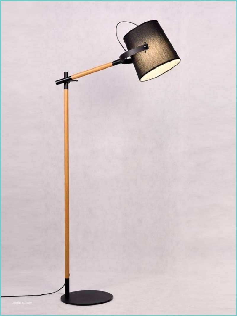Lampada Da Terra Stile Industriale Lampada Da Terra Design Legno In Metallo Lampade Vintage