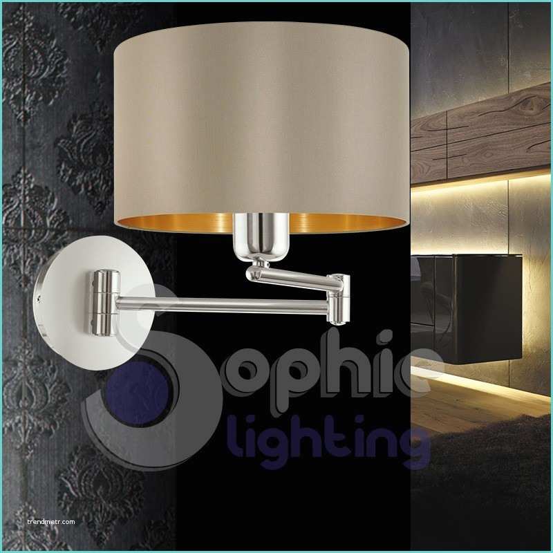 Lampade Da Muro Design Applique Lampada Parete Braccio Regolabile Design Moderno