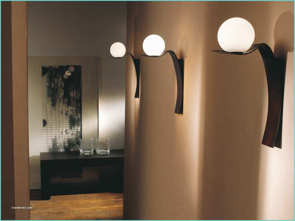 Lampade Da Muro Design Wave Collezione Di Lampade Per Interni