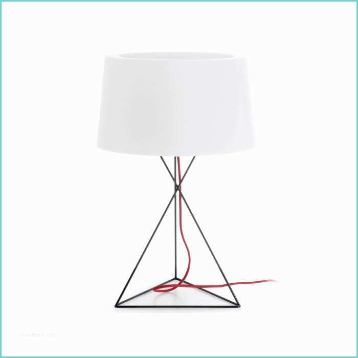 Lampe De Chevet Lampe De Chevet Blanc Piètement Triangulaire Ro… Achat