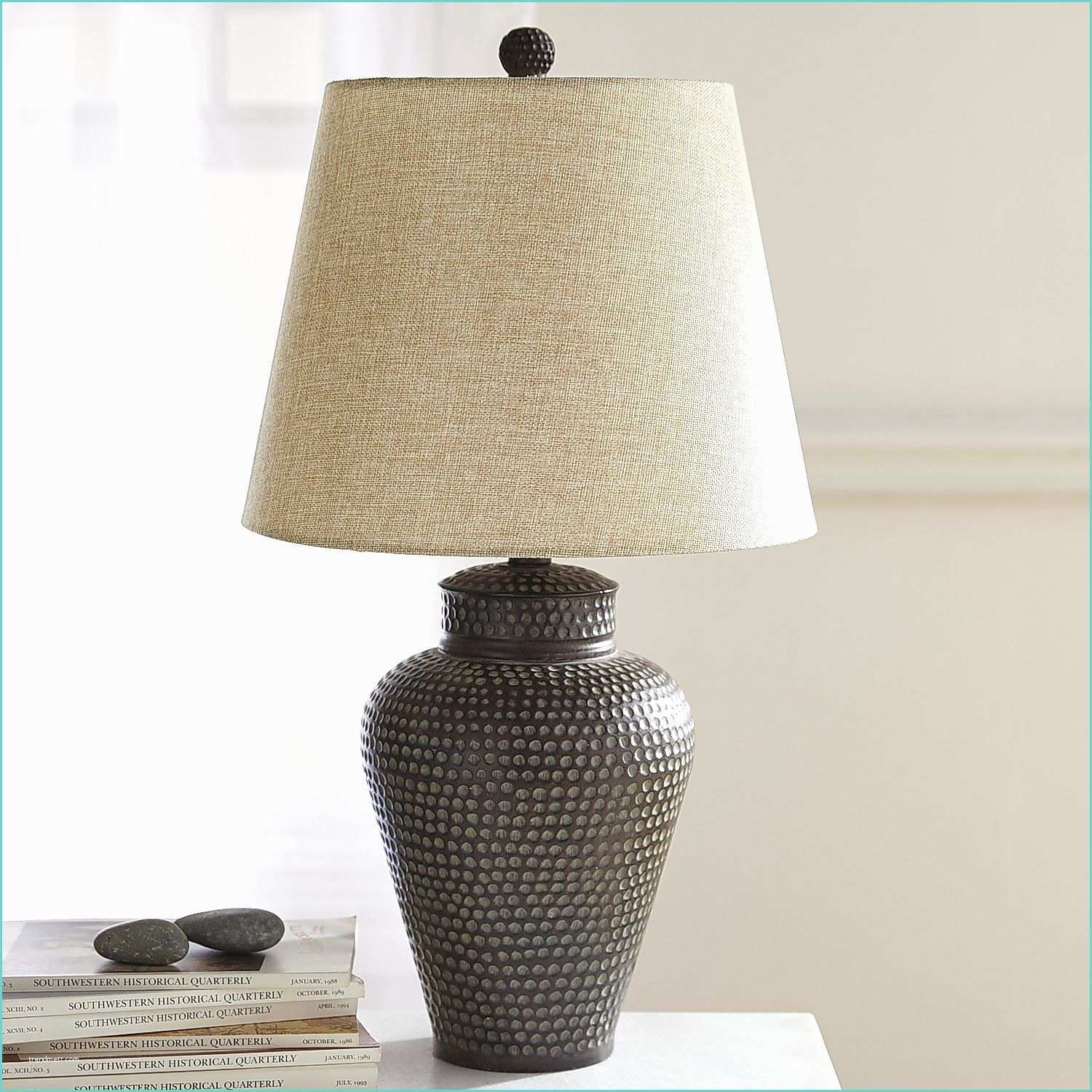Lamps Plus Scottsdale Hammered Bronze Table Lamp