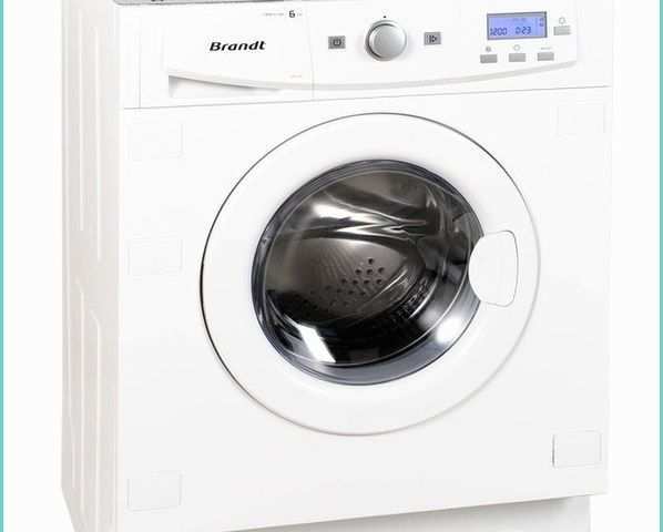 Lave Linge Seche Linge Lave Linge Sechant Encastrable Brandt Wbf1250k Blanc