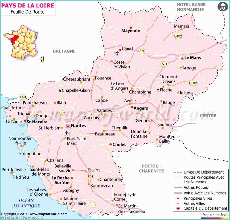 Le Bon Coin Pays De Loire Ameublement Pays De La Loire Carte Géographique