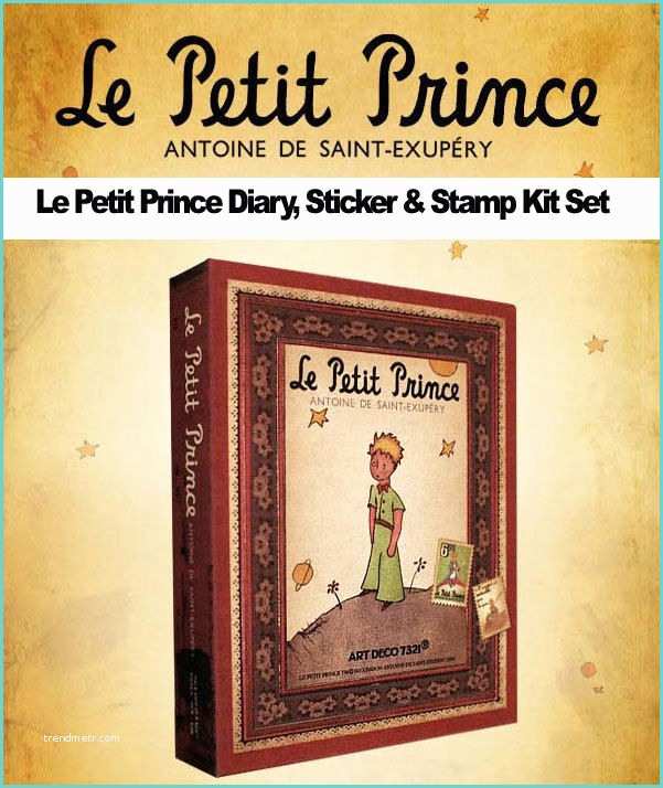 Le Petit Prince Stickers Le Petit Prince Diary Sticker & Stamp Kit Set