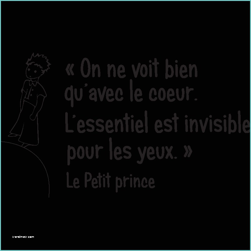 Le Petit Prince Stickers Stickers Muraux Citations Sticker Mural Le Petit Prince
