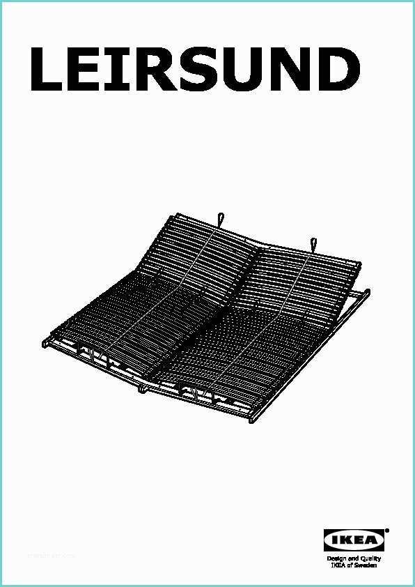 Leirsund Slatted Bed Base Adjustable Hemnes Bed Frame Black Brown Leirsund Ikea United States