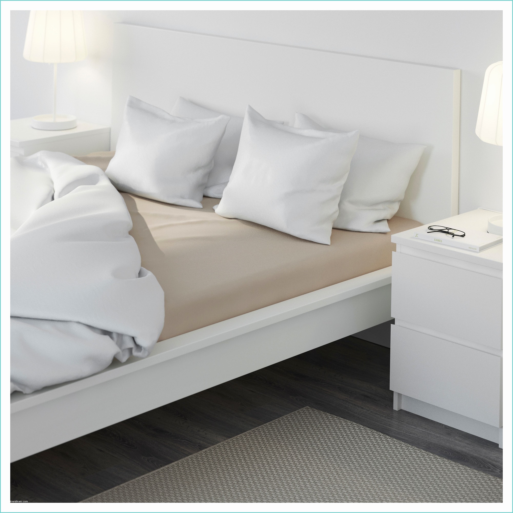 Leirsund Slatted Bed Base Adjustable Malm Bed Frame High White Leirsund Standard King Ikea