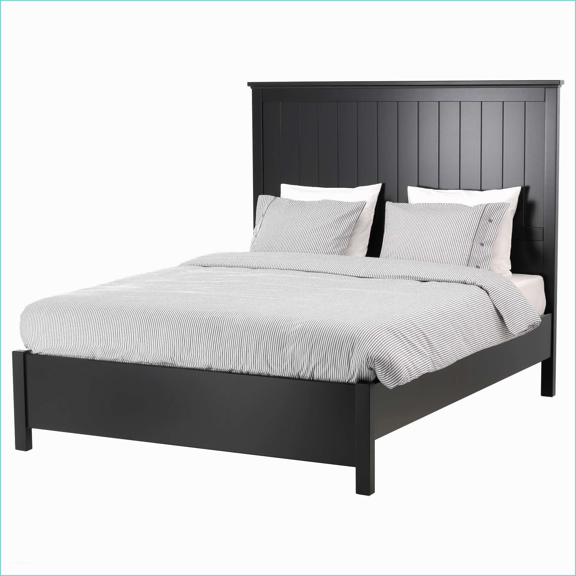 Leirsund Slatted Bed Base Adjustable Undredal Bed Frame Black Leirsund Standard Double Ikea
