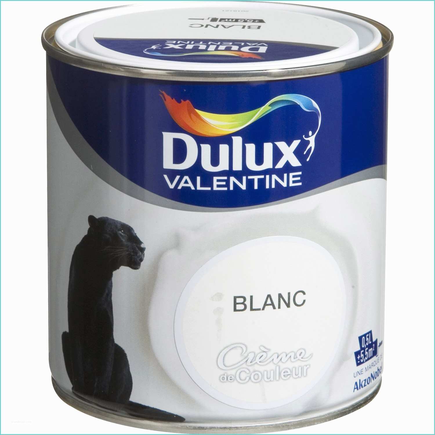 Leroy Merlin Dulux Peinture Blanc Dulux Valentine Crème De Couleur 0 5 L