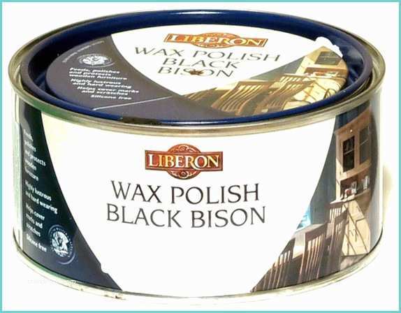 Liberon Black Bison Liberon Fine Paste Wax Black Bison 500ml Traditional