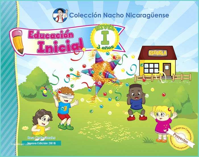Libro Nacho En Ingles Educación Inicial Nivel I – Nacho Nicaragüense