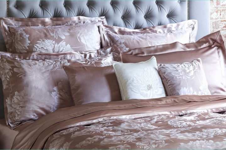 Lily Silk Pillowcases Vintage Pink Silk Pillowcase