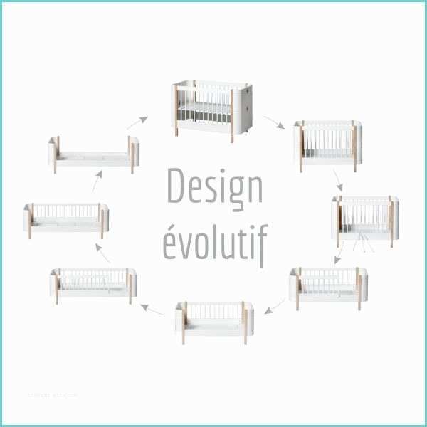 Lit Bebe Evolutif Scandinave Lit Bébé évolutif De 0 à 9 Ans Oliver Furniture Design Danois