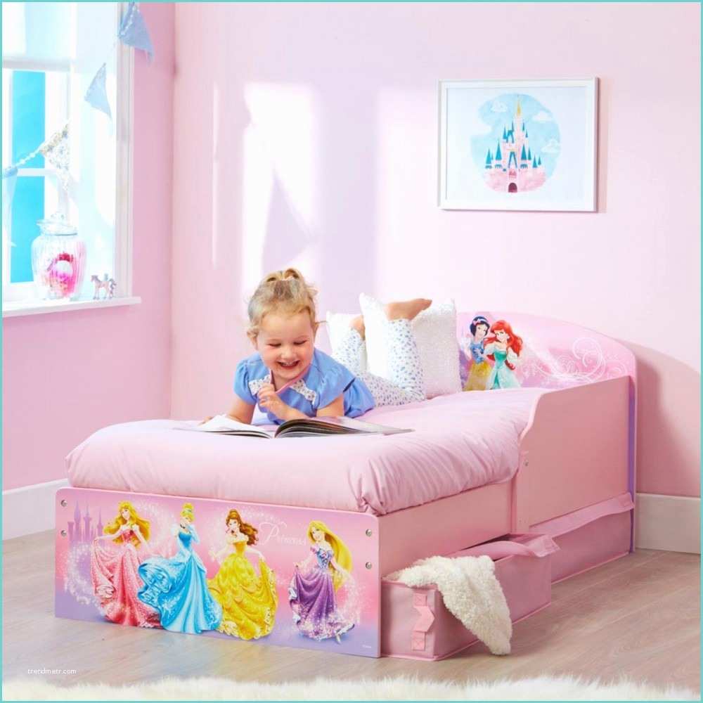 Lit Enfant A Partir De 2 Ans Lit P Tit Bed Princesse Disney Avec Tiroirs De Rangement