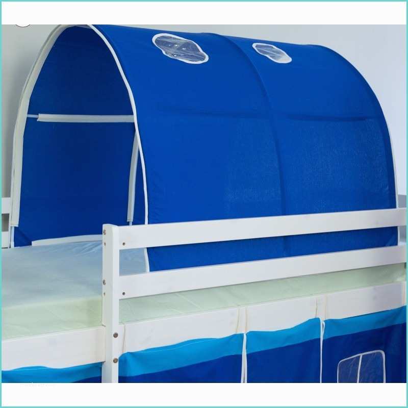 Lit Enfant Bleu Tunnel Pour Lit Enfant Superposé Tente Accessoires Bleu