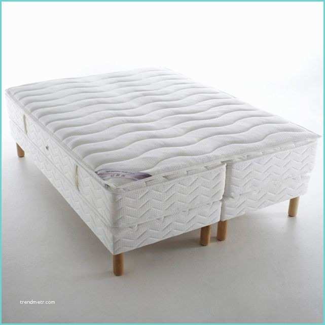 Literie La Redoute Ensemble Belle Literie 2 Matelas 696 Ressorts Ens Blanc