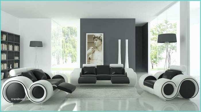Living Moderne Pour Salon Un Salon En Gris Et Blanc C Est Chic Voilà 82 Photos Qui