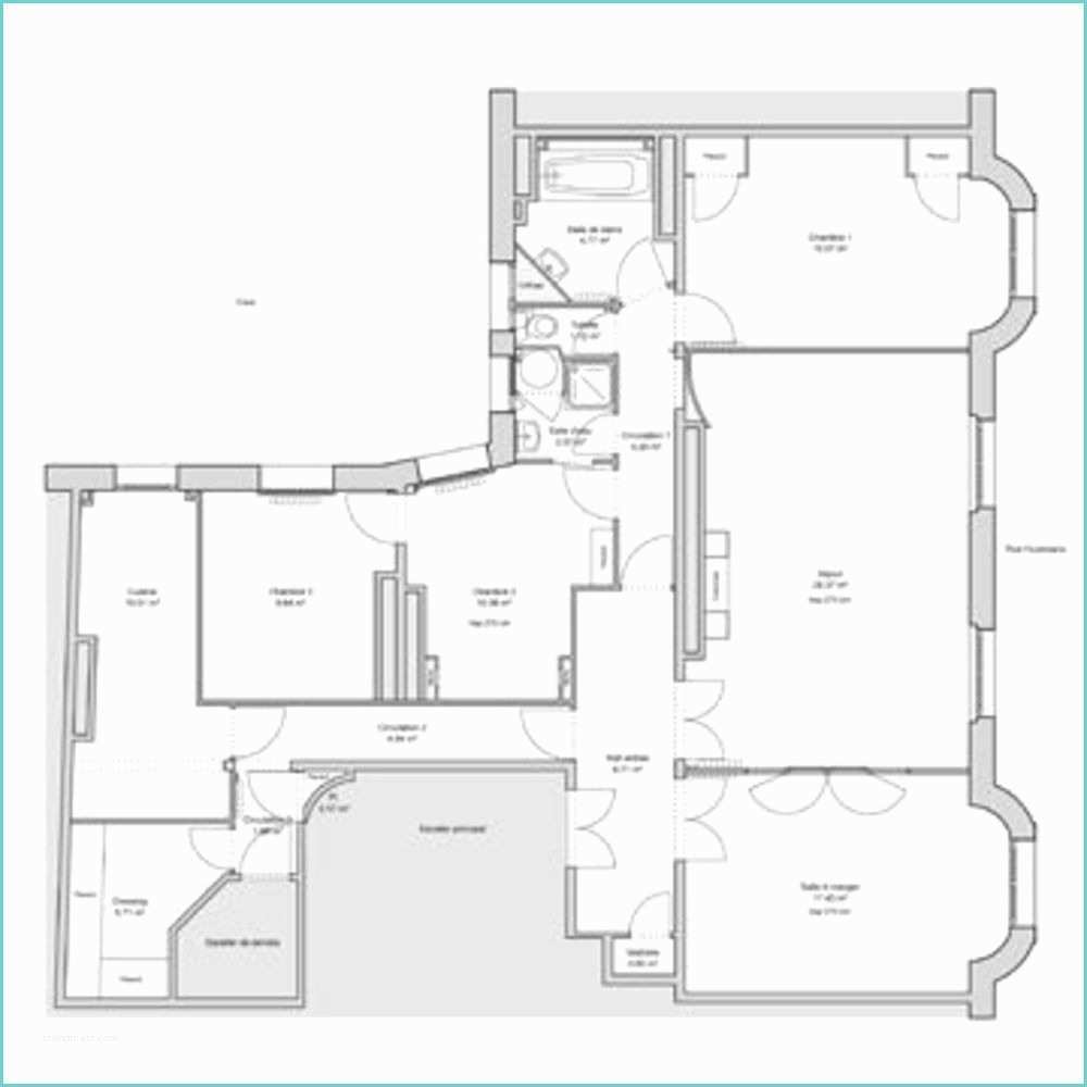 Logiciel Plan Appartement Gratuit Plans De Maisons Gratuits Excellent Plan Maison Plain