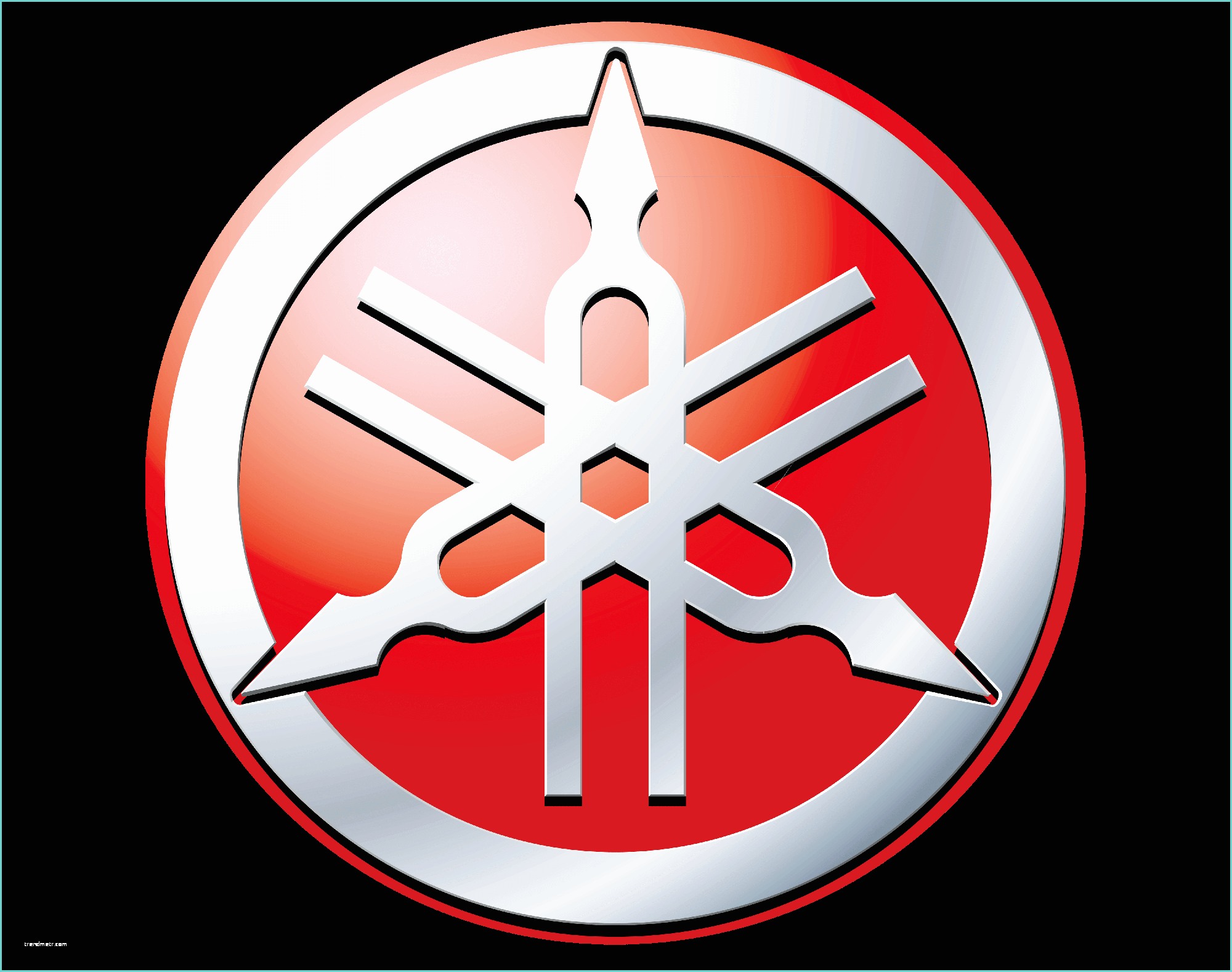 Logo B Avec Une Couronne Rouge Logo Yamaha Histoire Image De Symbole Et Emblème