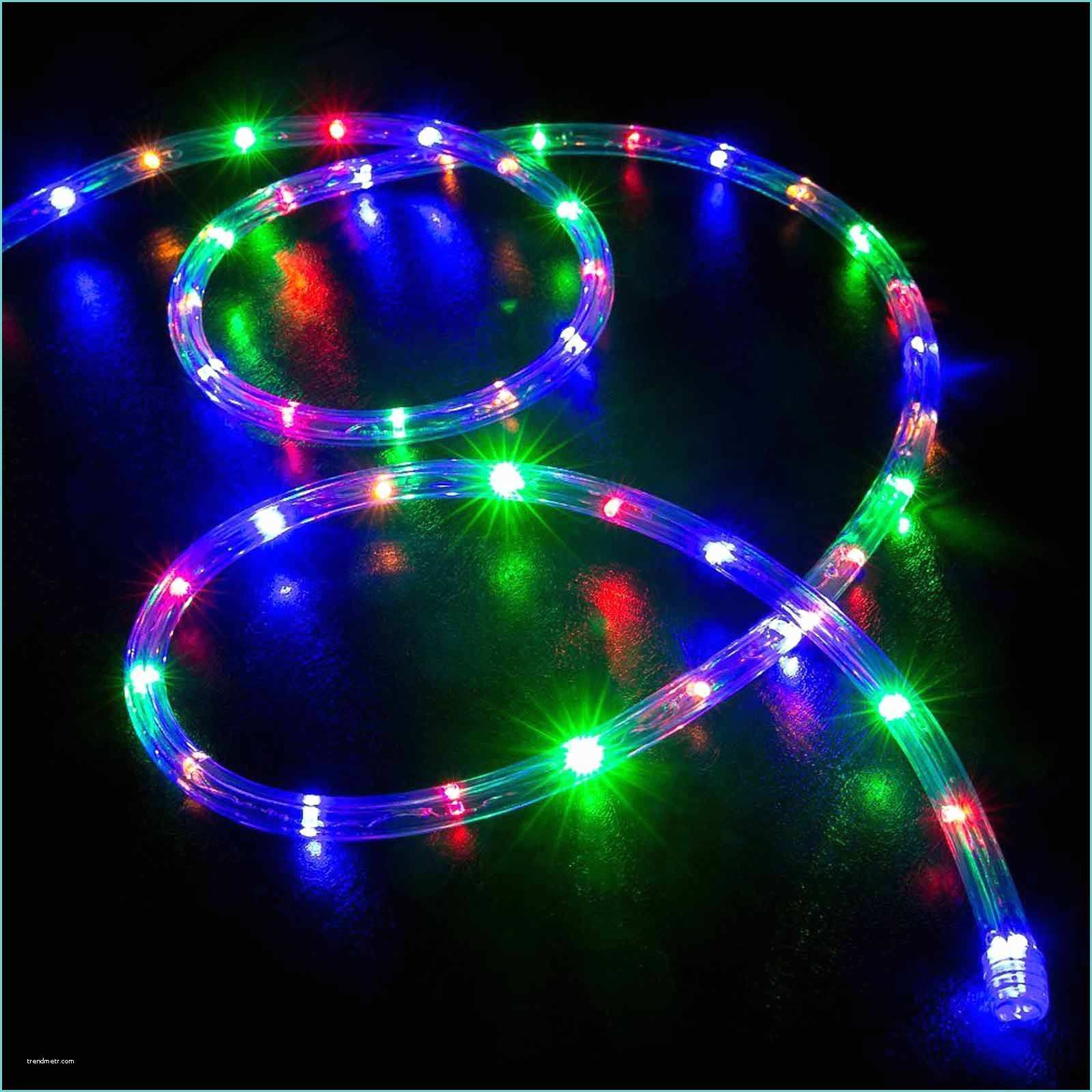 Luci Led Per Esterno Tubo Luminoso 10m Luci Di Natale Luce Multicolor Rgb Led