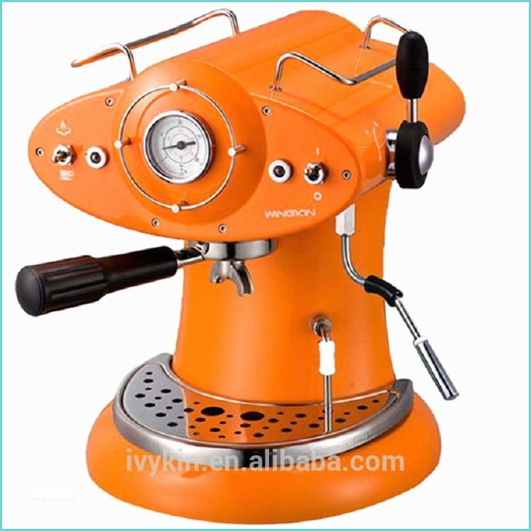 Machine A Cafe Retro Ariete Conception Café Rétro Espresso Cappuccino Machine à