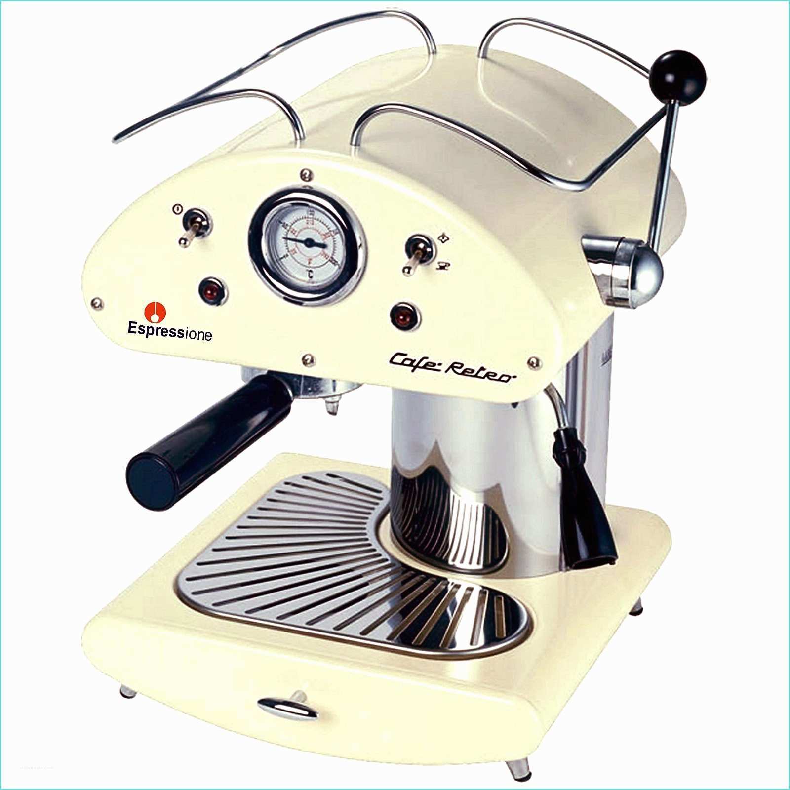Machine A Cafe Retro Espressione 1385 Cafe Retro Espresso Machine White at