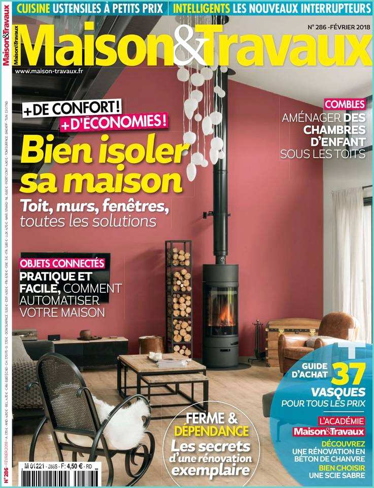 Maison Et Travaux Magazine Maison Et Travaux N°286 Du 19 Janvier 2018 à Télécharger