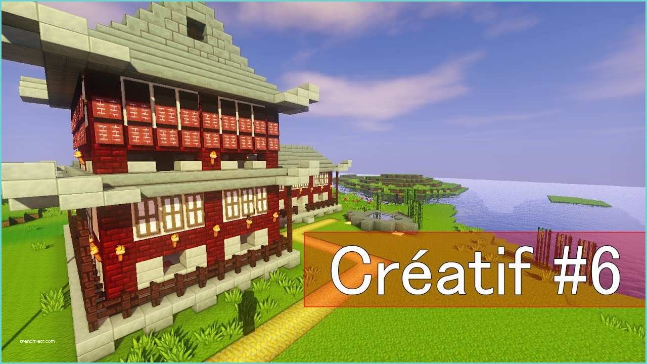 Maison Japonais Minecraft Destruction Maison Japonaise Class & Deception Créatif