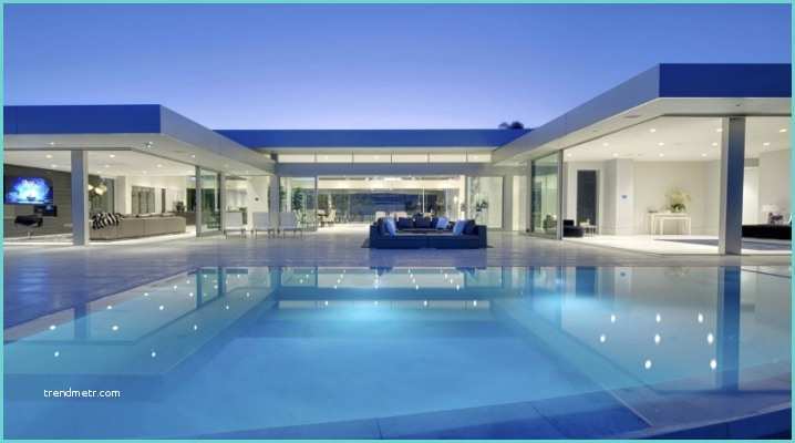 Maison Moderne De Luxe Maison Contemporaine De Mcclean Design à Beverly Hills