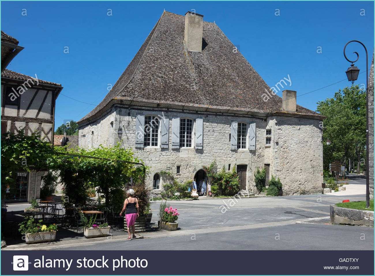 Maison Stock Images France Dordogne issigeac Me Val Village Maison Des