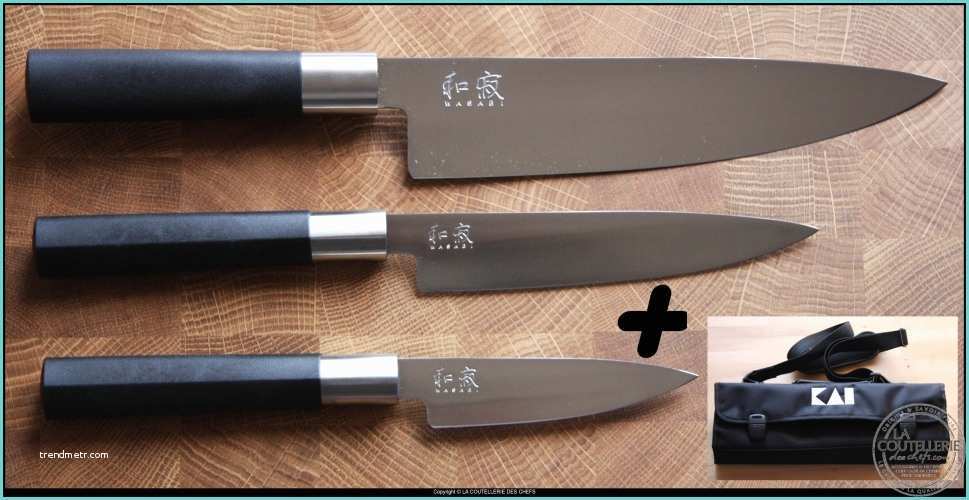 Malette Couteaux De Cuisine Professionnel 3 Couteaux De Cuisine Et La Mallette La Coutellerie Des