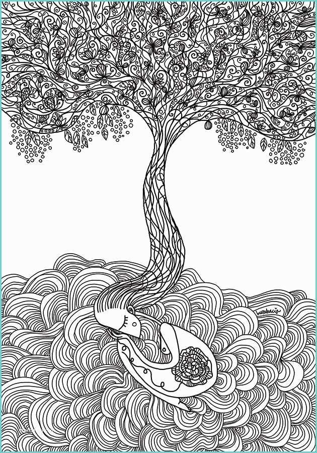Mandala Alberi Da Colorare L’albero Della Vita Da Stampare E Colorare
