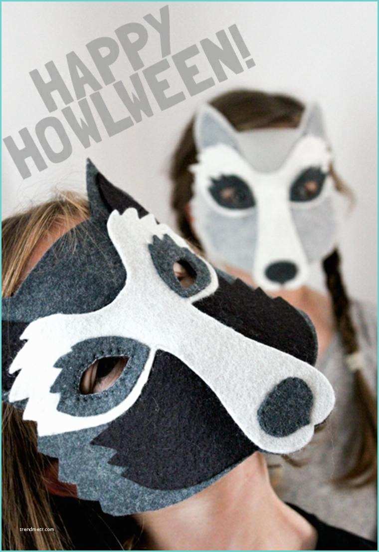 Masque De Loup Fabriquer Bricolage Halloween Dessine Moi Un Masque