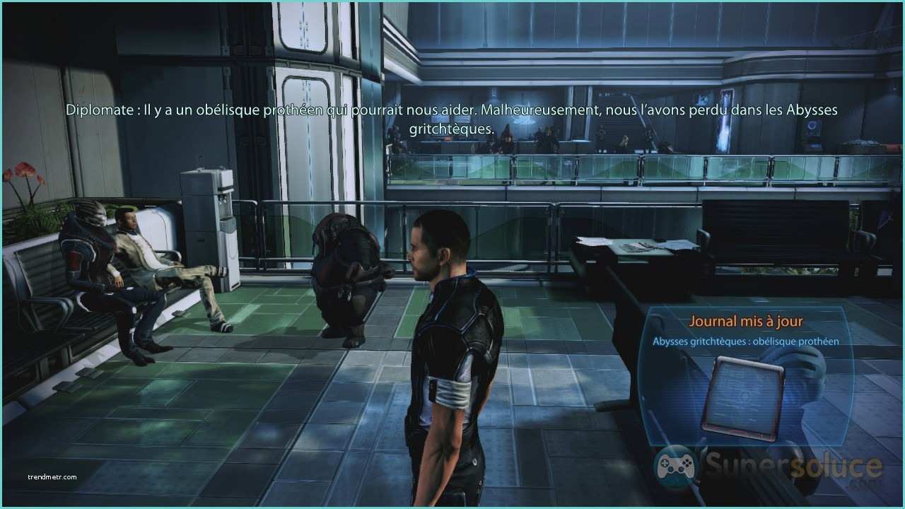 Mass Effect 1 soluce Abysses Gritchtèques Obélisque Prothéen soluce Mass