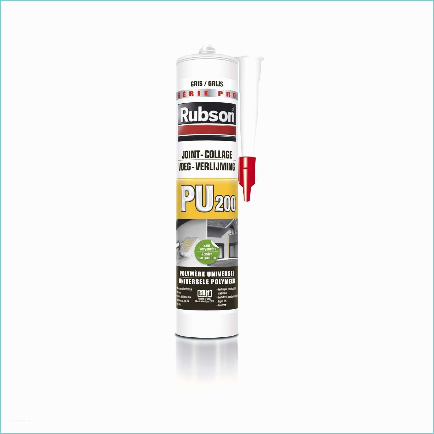 Mastic Bois Leroy Merlin Mastic Joint Colle Pu200 Gris Rubson 280 Ml