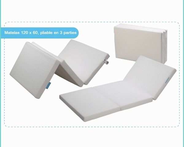 Matelas D Appoint Pliable Matelas Pliable En 3 Parties Pour Lit Bébé