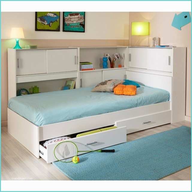 Matelas Enfant Conforama Lit Enfant 2 Tiroirs Blanc 90x190 200 Environnement De Lit