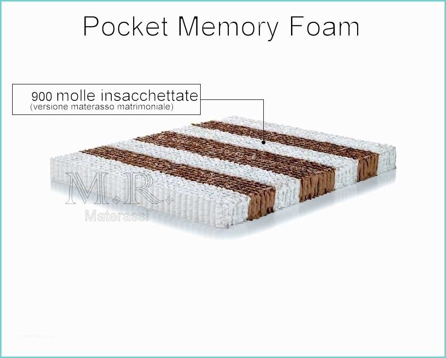 Materasso Matrimoniale Molle Insacchettate E Memory Materasso Molle Insacchettate Pocket Memory Foam M R