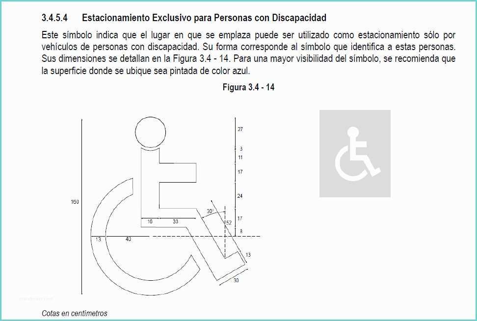 Medidas De Baos Para Discapacitados Nueva Señalización Y Demarcación Oficial Para