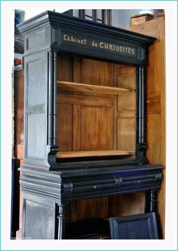 Meuble Henri 2 Peint Cabinet De Curiosités Relooké à Partir De Buffet Henri Ii