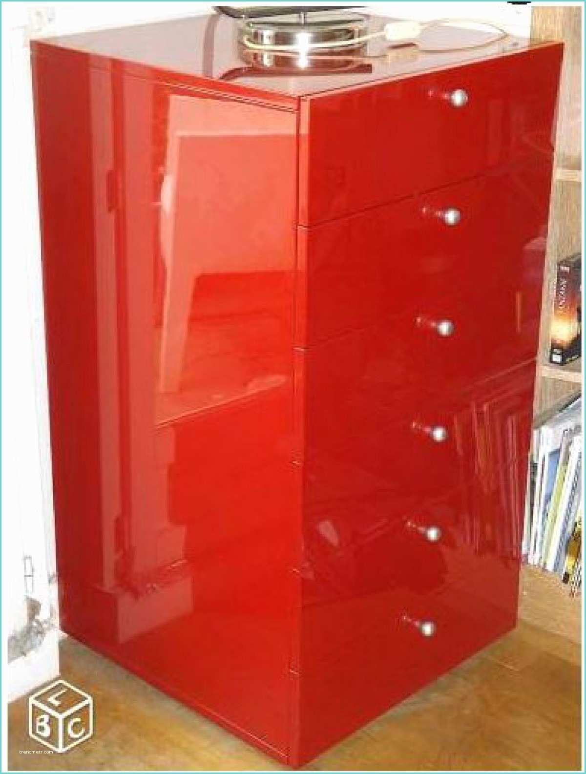 Meuble Laqu Rouge Ikea Meuble Tele Rouge Laque Maison Design Wiblia