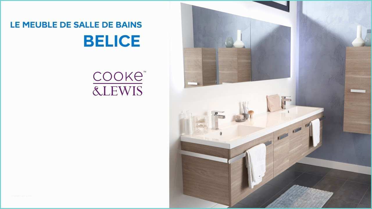 Meuble Salle De Bain Bleu Castorama Meuble De Salle De Bains Belice Cooke & Lewis